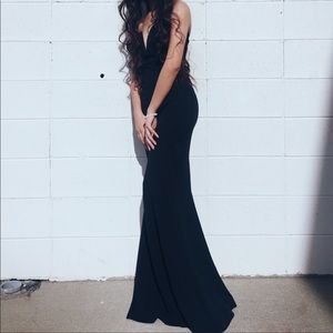 BLACK MERMAID STYLE FORMAL DRESS✨
